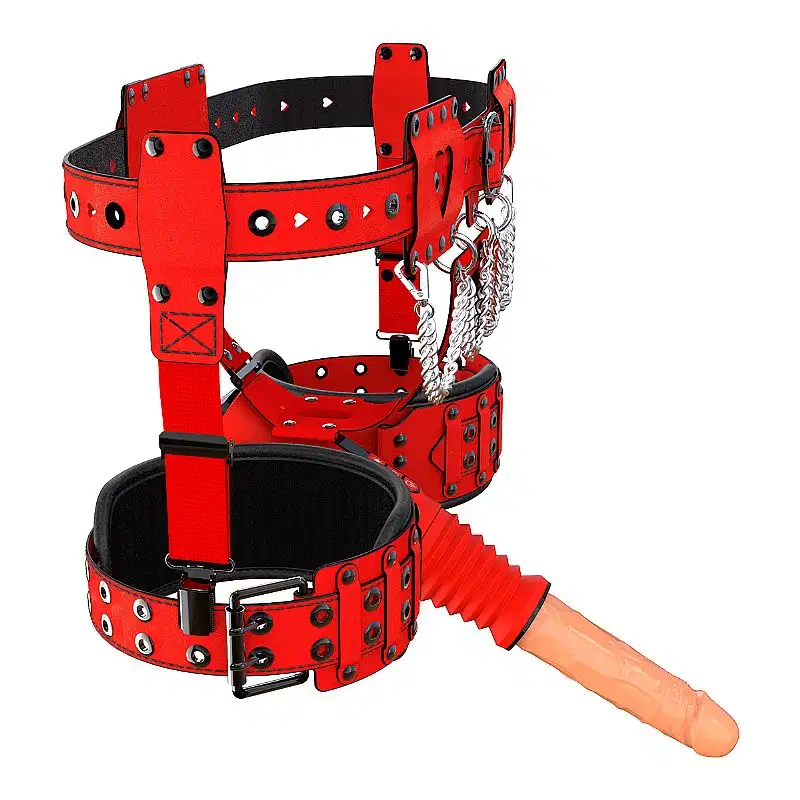 Cinta com Máquina do Sexo vibração e sobe e desce