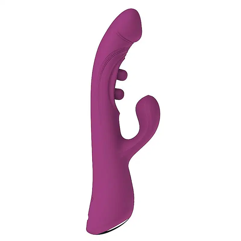 Vibrador de Ponto G e Clitóris Chiara com Efeito Dedilhar Realista Recarregável