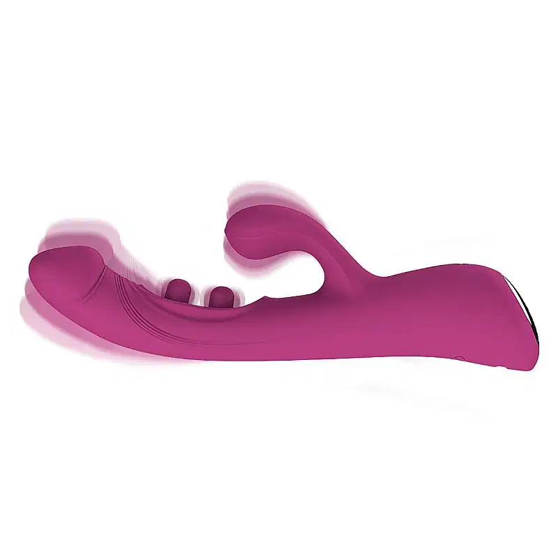 Vibrador de Ponto G e Clitóris Chiara com Efeito Dedilhar Realista Recarregável