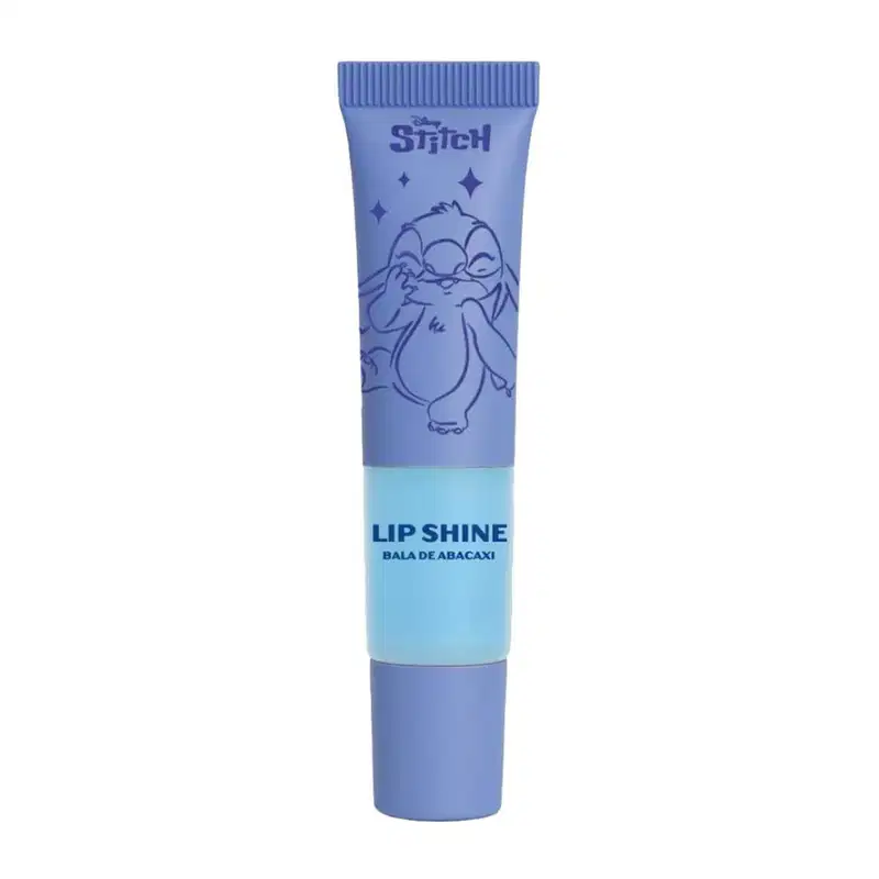 Lip Shine Stitch Bala de Abacaxi - Stitch Disney 8ml