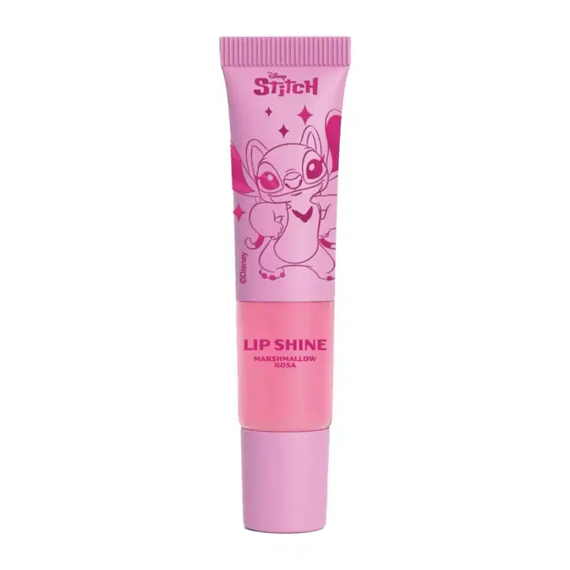 Lip Shine Angel Marshmallow Rosa - Stitch Disney 8ml