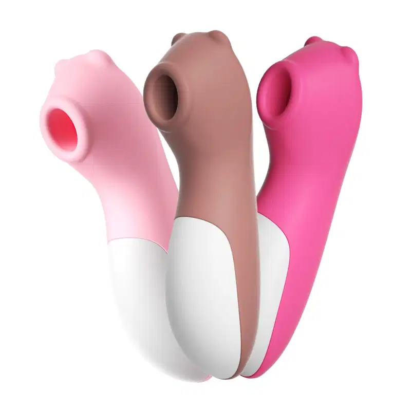 Sugador de Clitóris Urso Youvibe 10 Intensidades em Silicone Recarregável Pequeno e Portátil