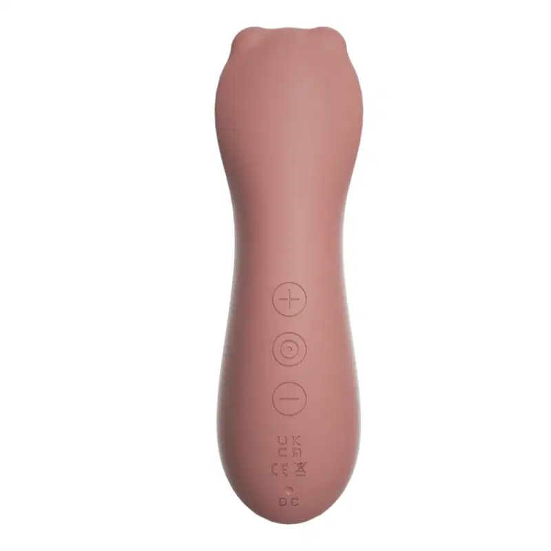 Sugador de Clitóris Urso Youvibe 10 Intensidades em Silicone Recarregável Pequeno e Portátil