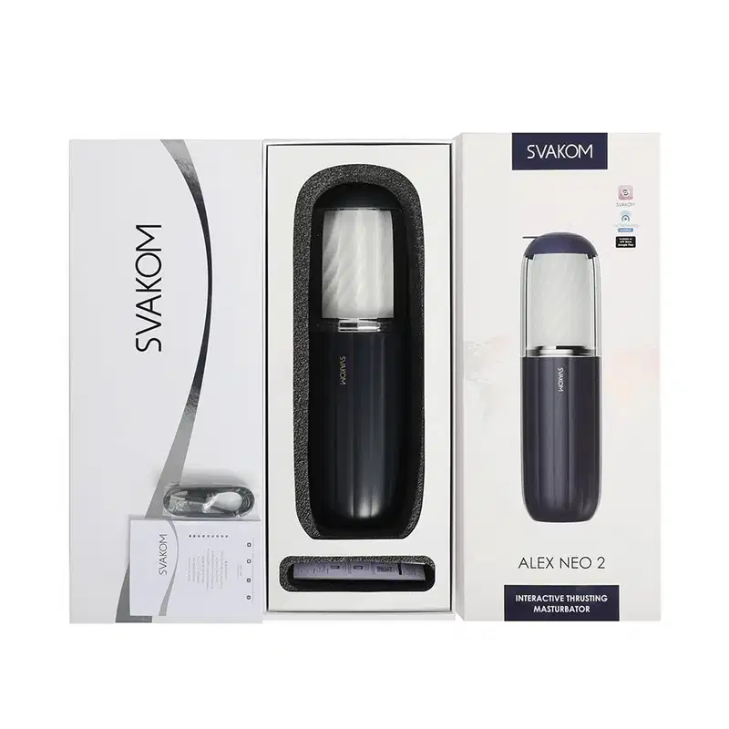 Alex Neo 2 Svakom Masturbador Masculino com App e Conexão Sync Sextoy
