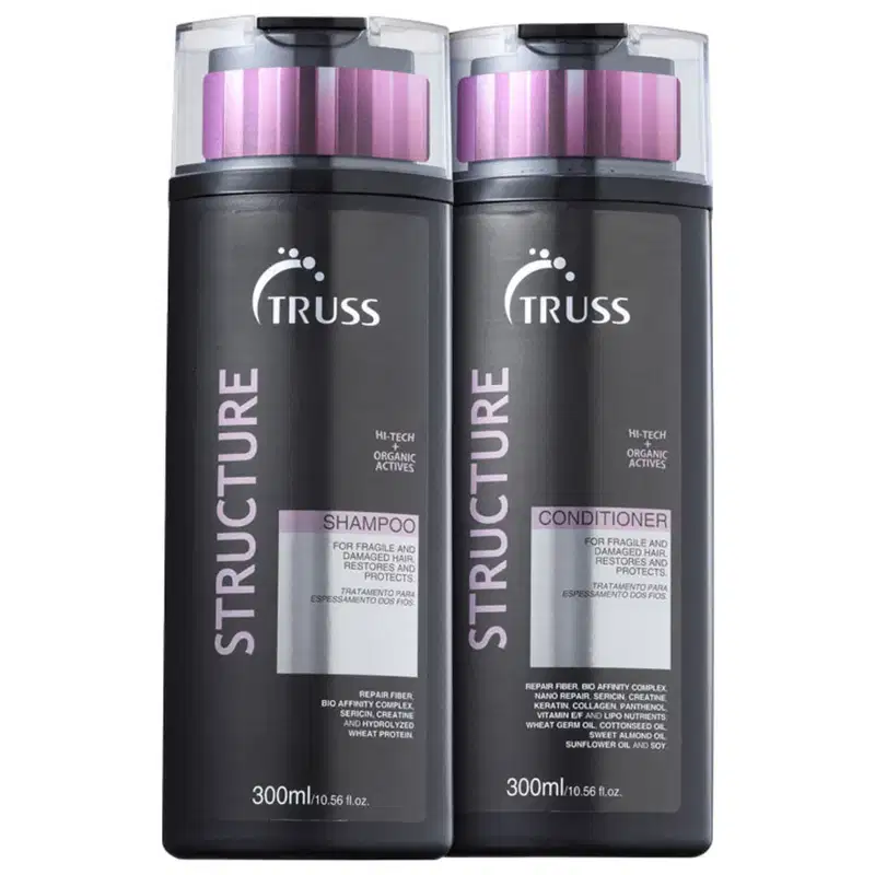 Combo Structure: Shampoo 300ml + Condicionador 300ml