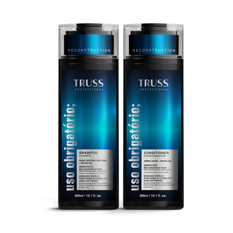 Combo Shampoo e Condicionador Uso Obrigatório; 300ml