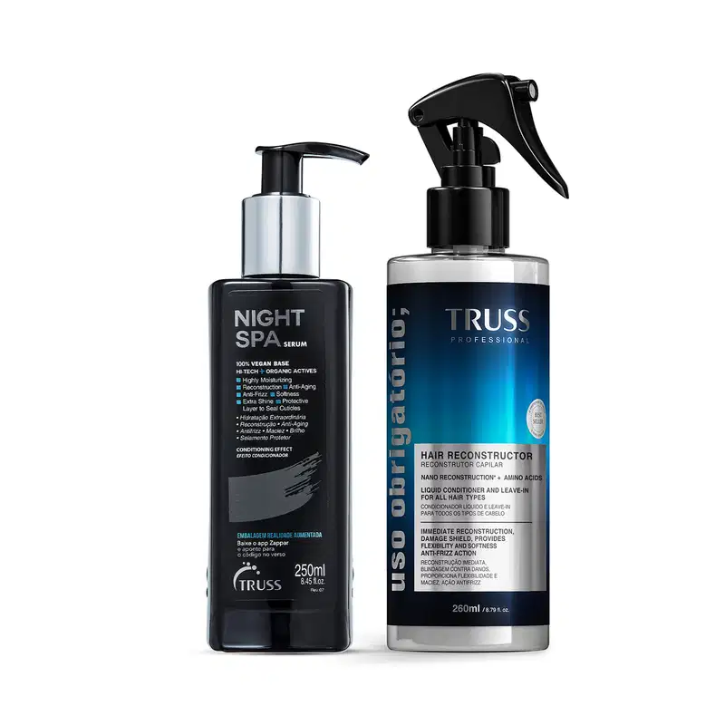 Combo Uso Obrigatório; Night Spa: Spray 260ml + Sérum Noturno 250ml