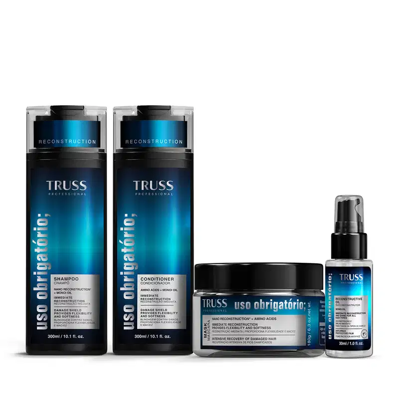 Combo Truss Uso Obrigatório (4 Itens)