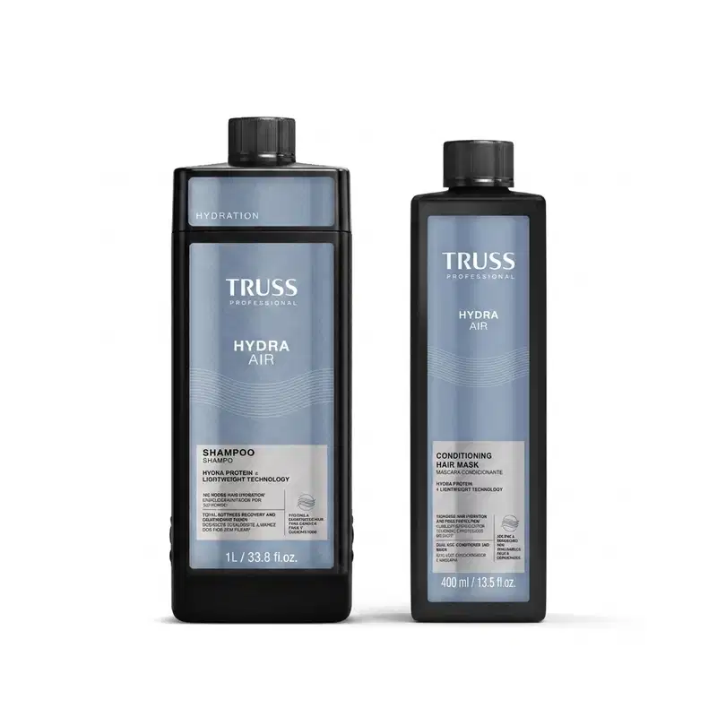 Combo Hydra Air: Shampoo 1L + CondMask Máscara Condicionante 400ml