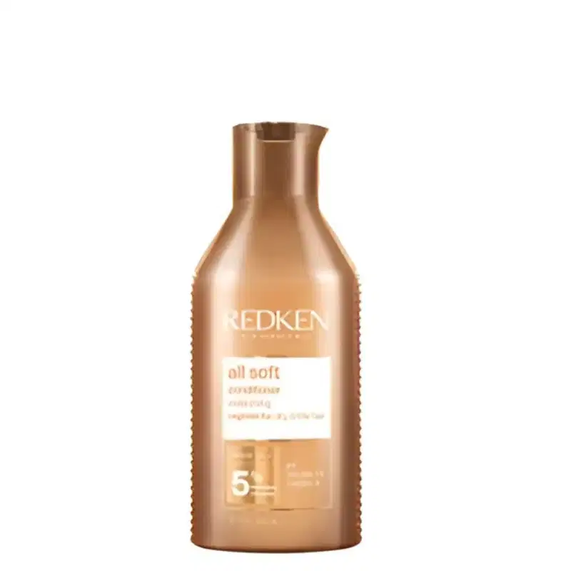 Kit Redken All Soft Shampoo 1L + Condicionador 300ml + Máscara 500ml (3 produtos)