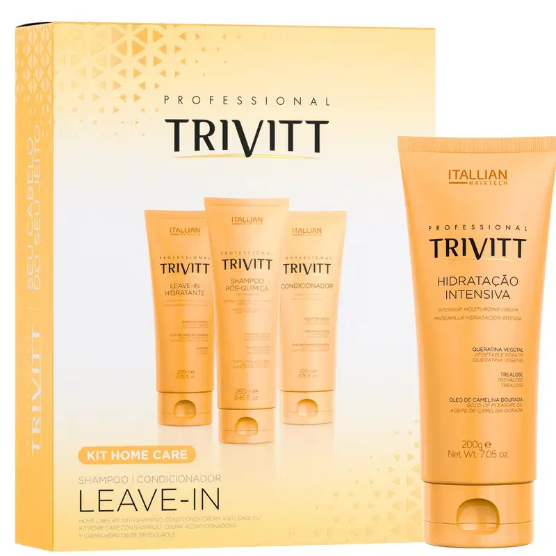KIT HOME CARE LEAVE - IN E HIDRATAÇÃO INTENSIVA 200 ML