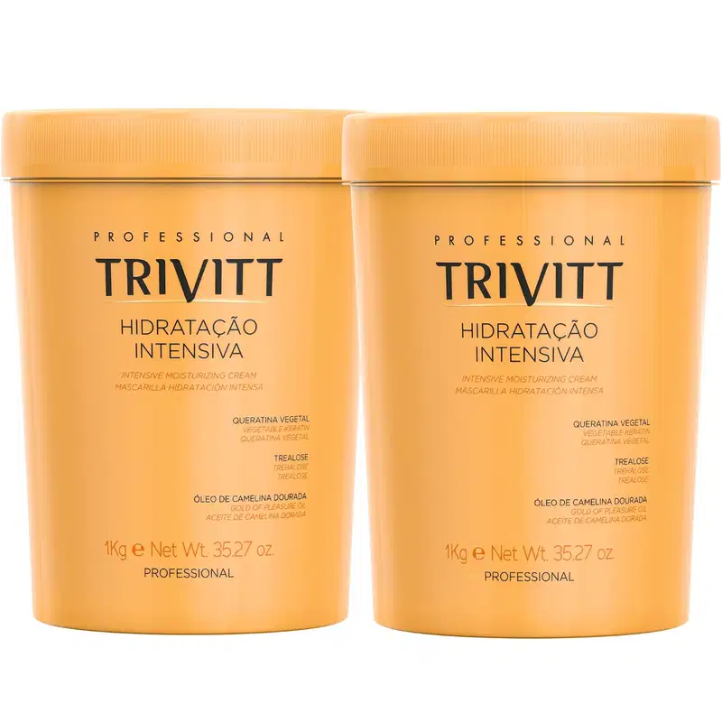 KIT HIDRATAÇÃO INTENSIVA TRIVITT 1KG 2 UNIDADES ITALLIAN