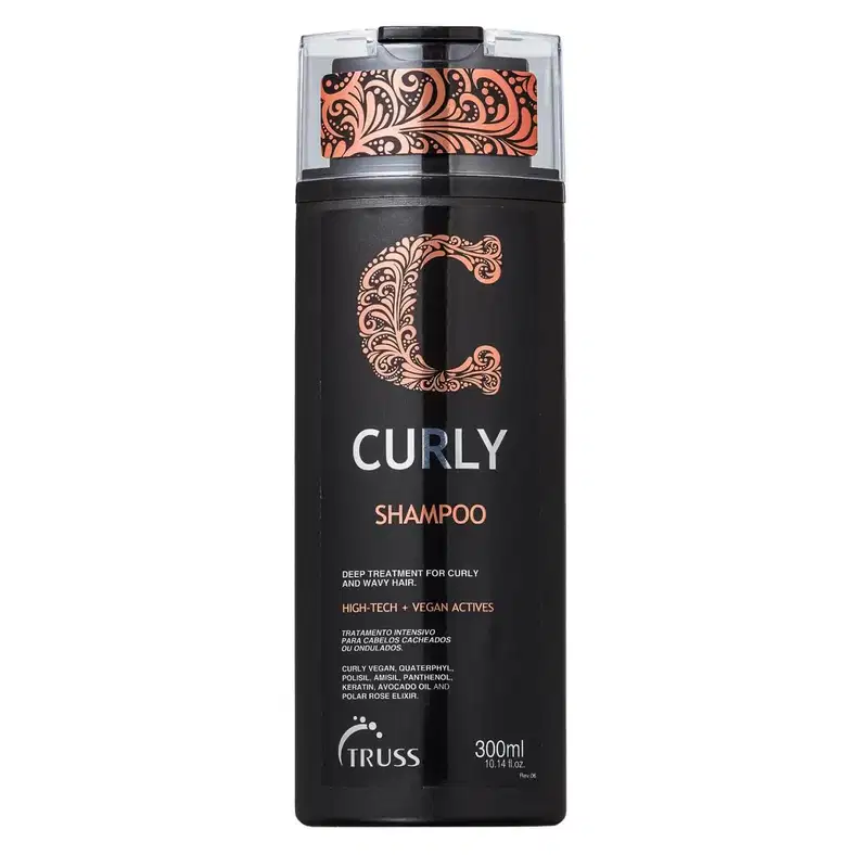 Kit Truss Curly - Shampoo 300ml + Condicionador 300ml + Uso Obrigatório 260ml + Hair Protector 250ml