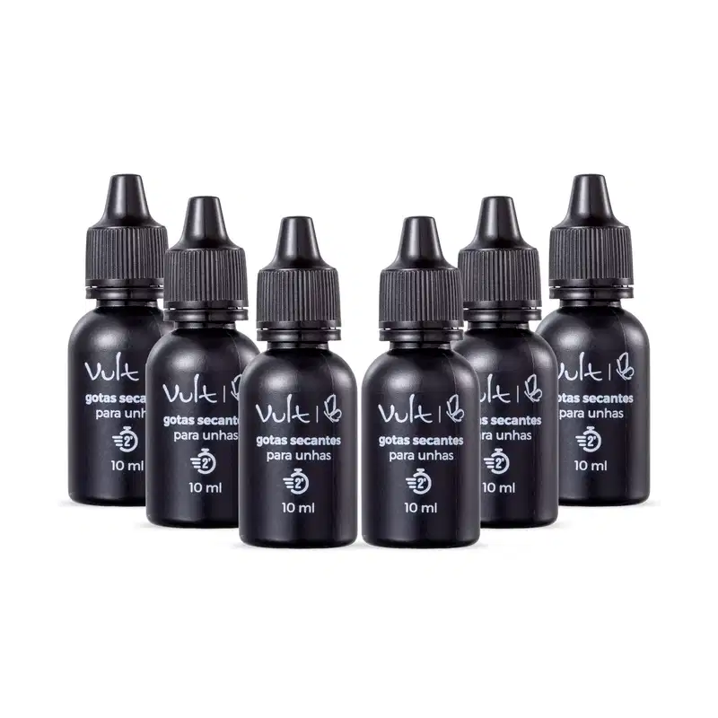 Kit Vult Gotas Secantes para Esmalte (6 Unidades)