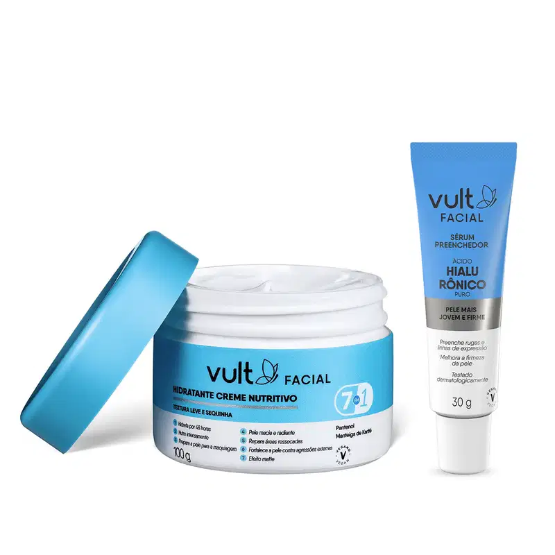 Kit Vult Ácido Hialurônico 7 em 1 (2 Produtos)