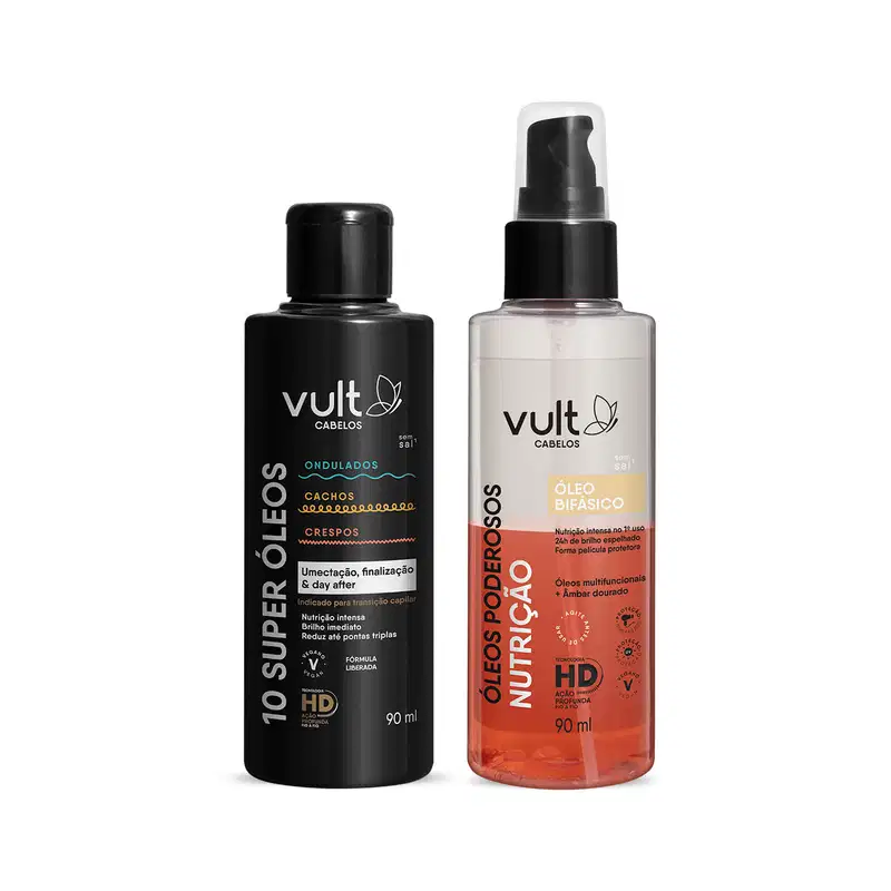 Combo Óleo Bifásico 90ml + 10 Super Óleos 90ml