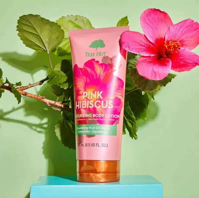 Tree Hut Pink Hibiscus Moisturizing Body Lotion - Loção Corporal 251ml