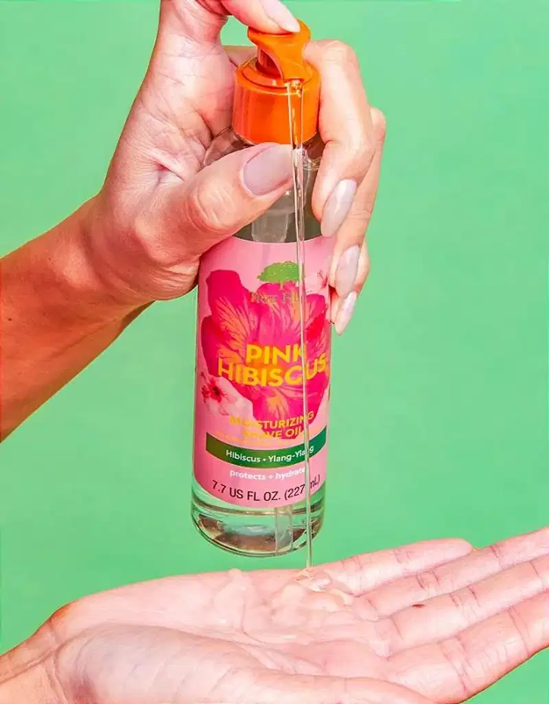 Tree Hut Pink Hibiscus Moisturizing Shave Oil - Óleo Depilação 227ml