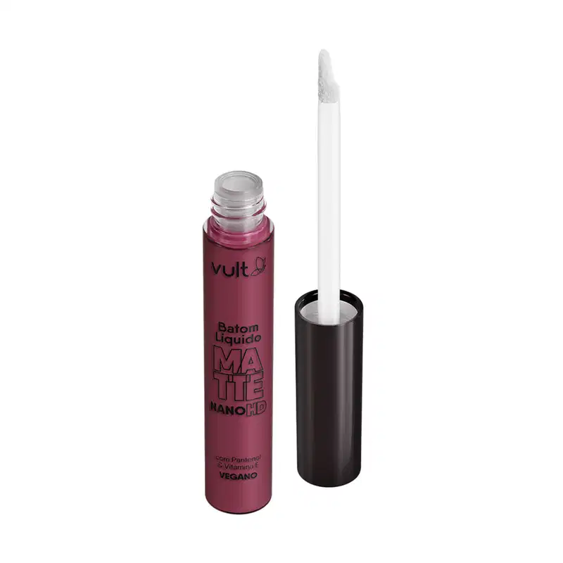 Batom Líquido Matte Rosa Vintage Nano HD 5ml