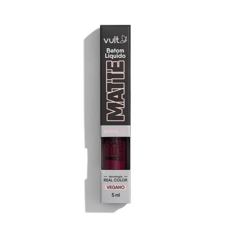 Batom Líquido Matte Malva Nano HD 5ml