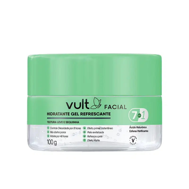 Gel Hidratante Facial Refrescante 7 em 1 100g