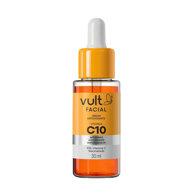 Vult Facial Vitamina C 10% - Sérum Facial Antioxidante 30ml