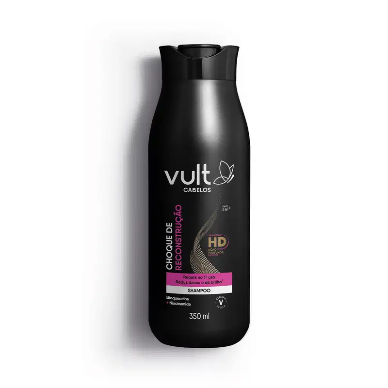 Shampoo Vult Cabelos Choque de Reconstrução 350ml