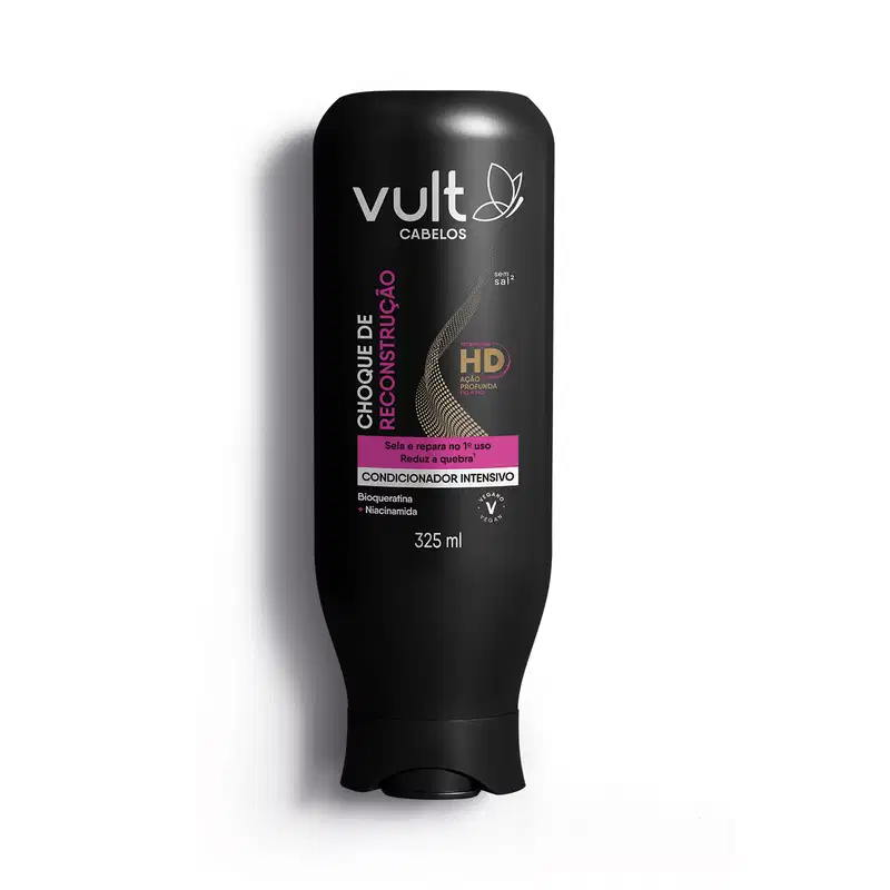 Condicionador Intensivo Vult Cabelos Choque de Reconstrução 325ml