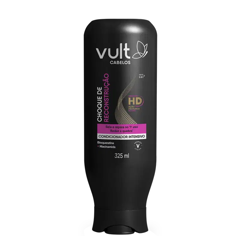 Condicionador Intensivo Vult Cabelos Choque de Reconstrução 325ml