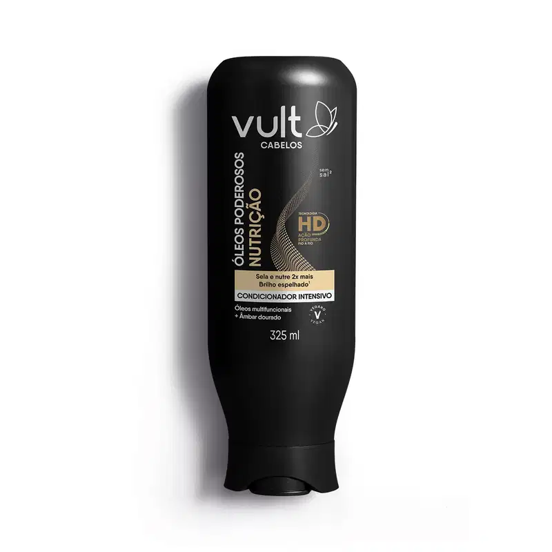 Condicionador Intensivo Vult Cabelos Óleos Poderosos Nutrição 325ml
