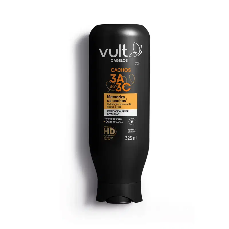 Condicionador Intensivo Vult Cabelos Cachos 3A a 3C 325ml