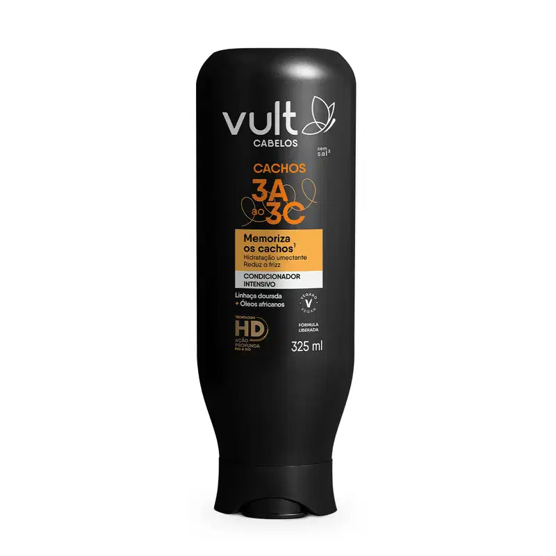 Condicionador Intensivo Vult Cabelos Cachos 3A a 3C 325ml