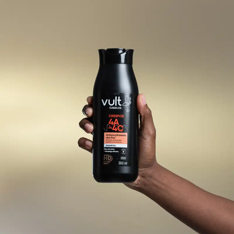 Shampoo Vult Cabelos Crespos 4A a 4C 350ml