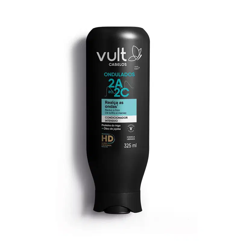 Condicionador Intensivo Vult Cabelos Ondulados 325ml