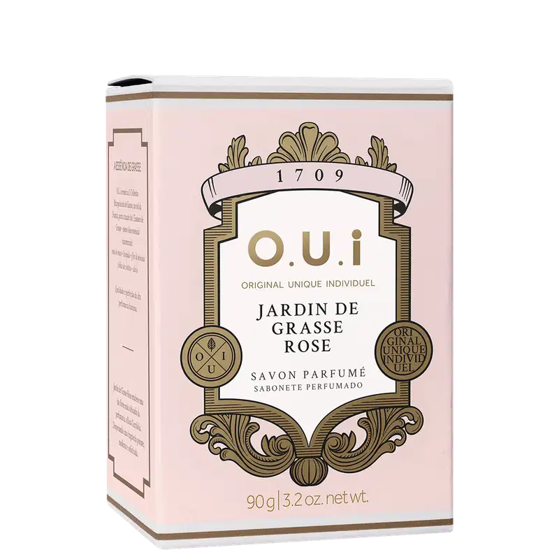 O.U.i Jardin de Grasse Rose - Sabonete em Barra 90g