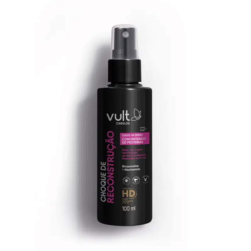 Leave-In Spray Vult Cabelos Choque de Reconstrução 100ml