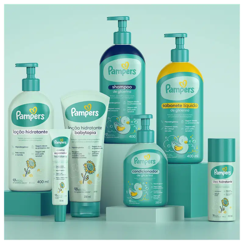 Pampers Glicerina - Sabonete Líquido 400ml