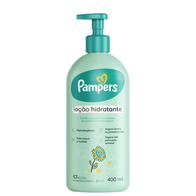 Pampers Girassol - Loção Hidratante Corporal 400ml