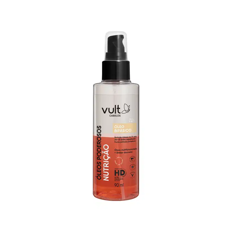 Óleo Bifásico Vult Cabelos Óleos Poderosos Nutrição 90ml