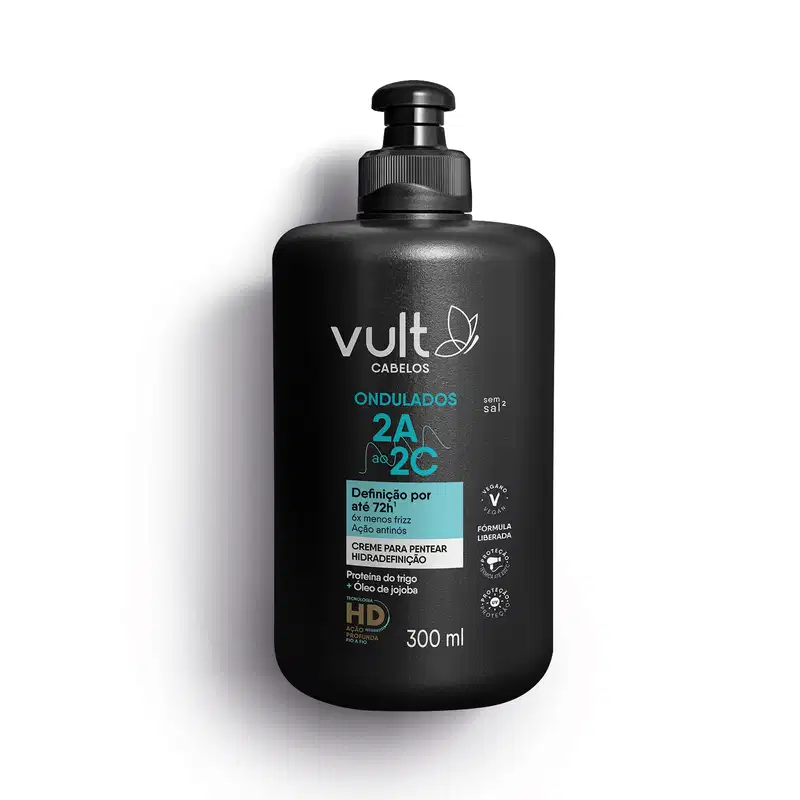 Creme de Pentear Hidradefinição Vult Cabelos Ondulados 300ml