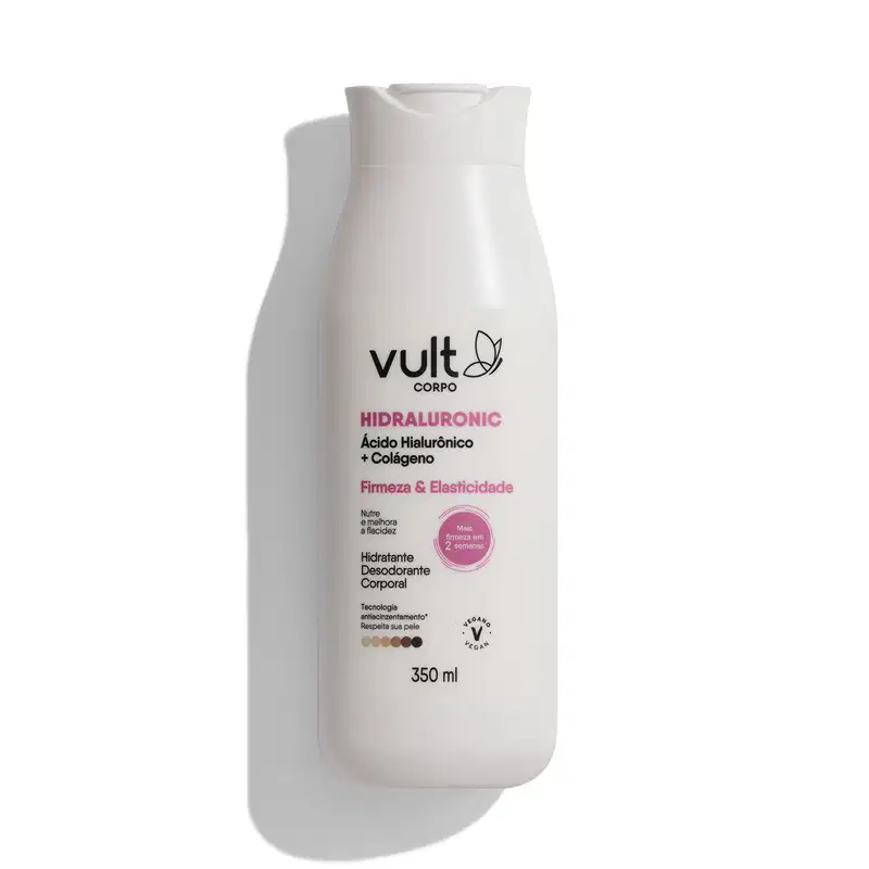 Hidratante Desodorante Corporal Vult Corpo Hidraluronic Firmeza & Elasticidade 350ml