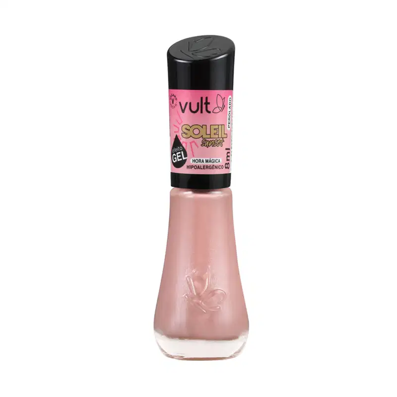 Esmalte Rosa Hora Mágica 5 Free Vult Soleil Sunset  8ml