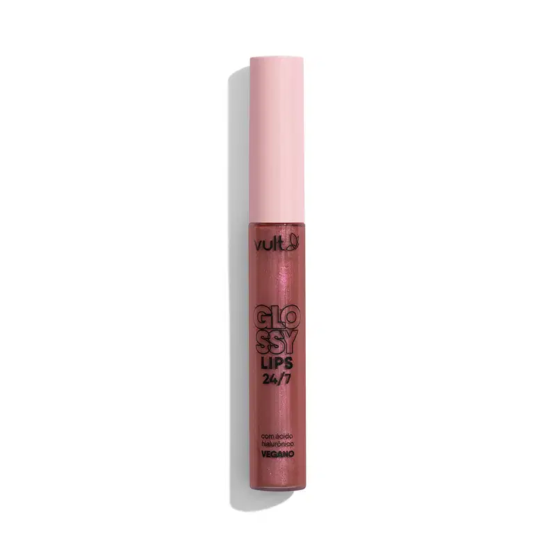Gloss Labial Pêssego Cintilante Glossy Lips 24/7 5,2ml