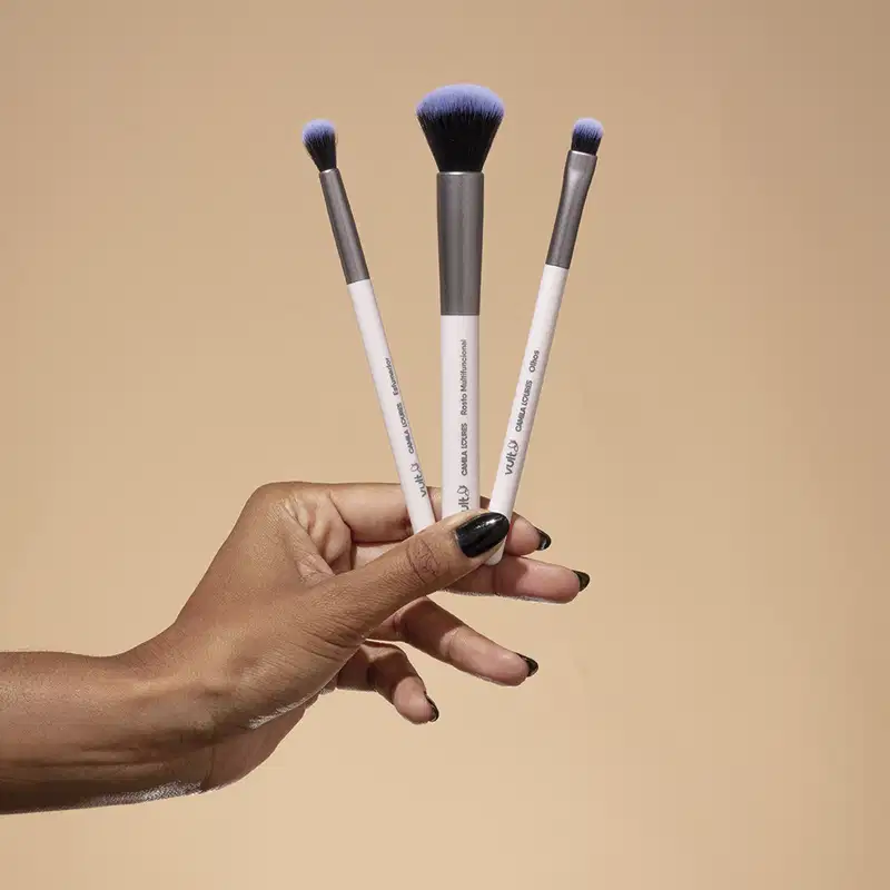 Kit de Pincéis Camila Loures (3 itens)