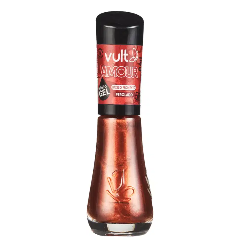 Vult Amour Nosso Momento Marrom Perolado - Esmalte 8ml