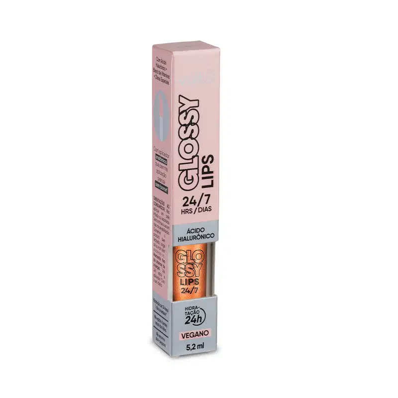 Gloss Labial Pérola Cintilante Glossy Lips 24/7 5,2ml