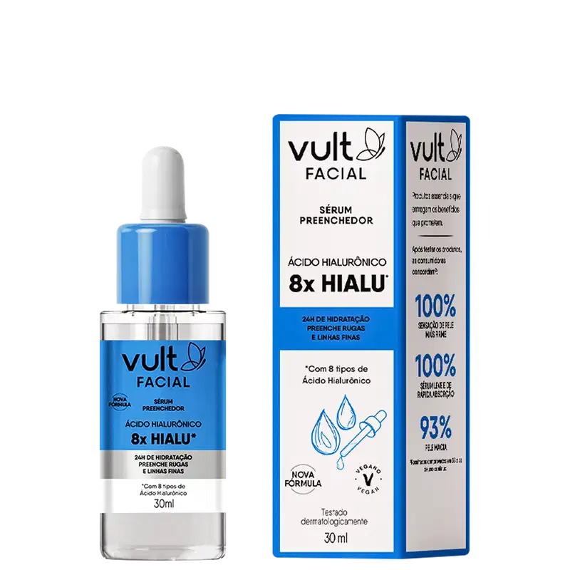 Sérum Ácido Hialurônico Vult Facial 30ml