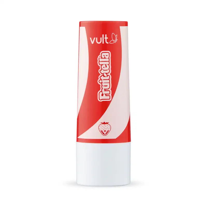 Balm Labial Vermelho Morango com Creme Vult&Fruit-tella® 3,5g