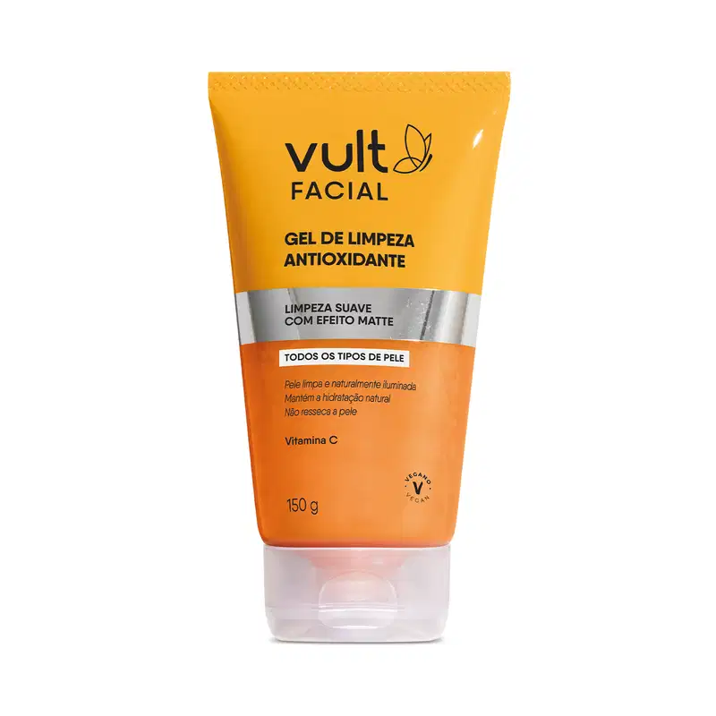 Gel De Limpeza Antioxidante Vitamina C Vult 150g