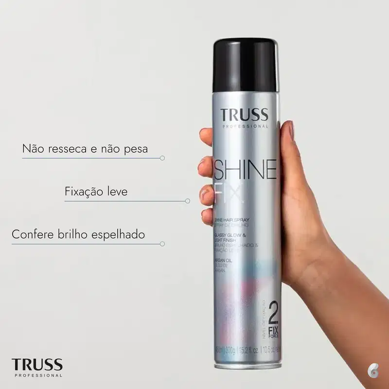 Shine Fix - Spray de Brilho 450ml